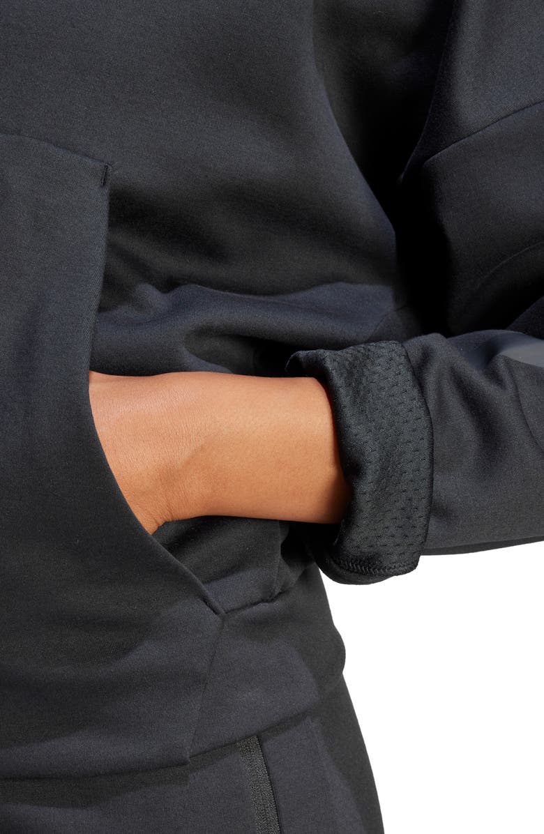 adidas Z.N.E. Hoodie, Alternate, color, Black