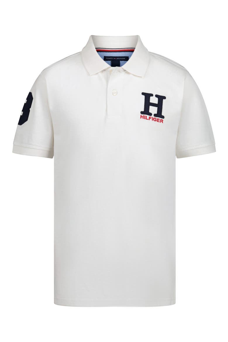 Kids' Matt H Polo, Main, color, FRESH WHITE