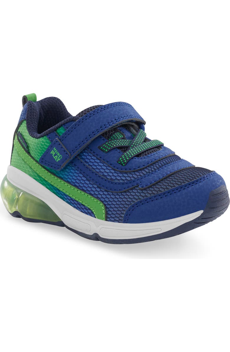 Stride Rite Made2Play<sup>®</sup> Surge Bounce Sneaker, Main, color, Navy/ Green