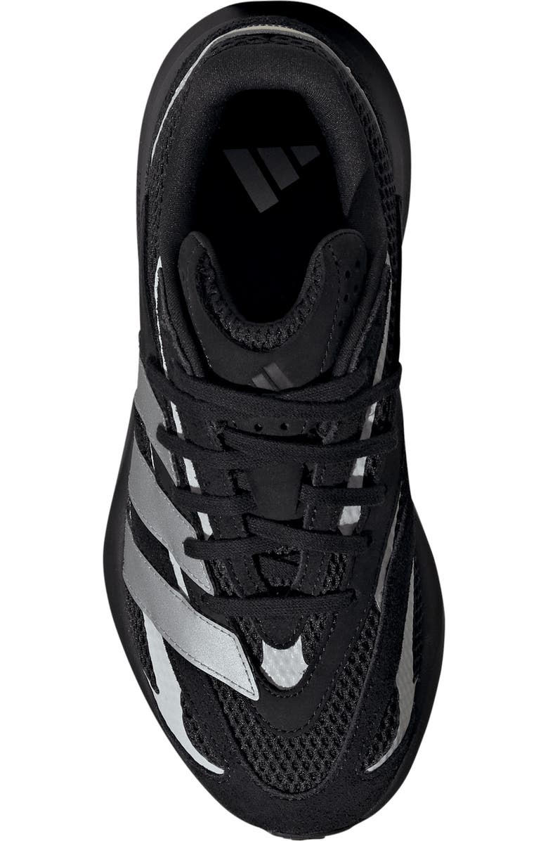 adidas Lightblaze Sneaker, Alternate, color, Black/ Matte Silver/ White