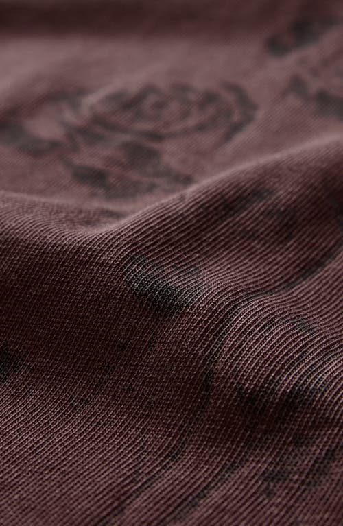 John Varvatos Merci Graphic T-shirt In Brown