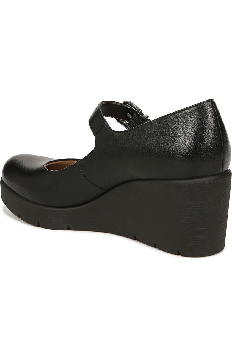 SOUL NATURALIZER Adore Mary Jane Wedge, Alternate, color, Black Synthetic