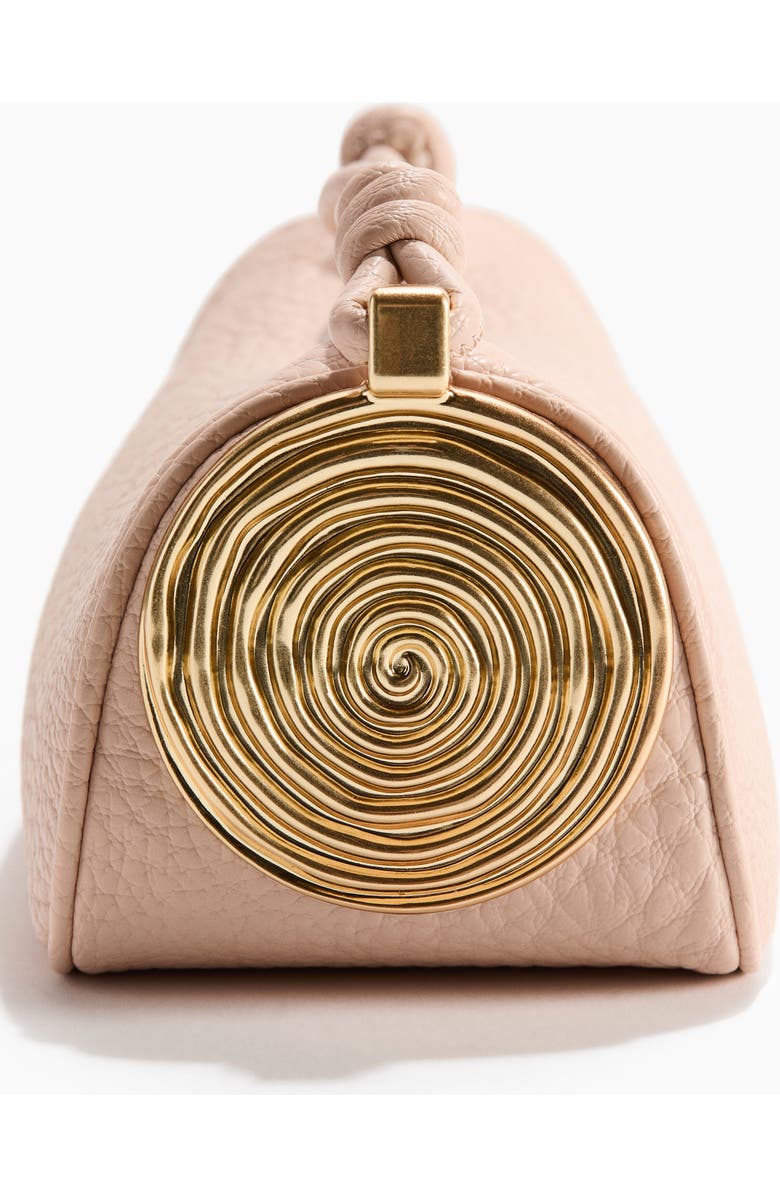 H&M Metal-detail Handbag, Alternate, color, Powder Pink