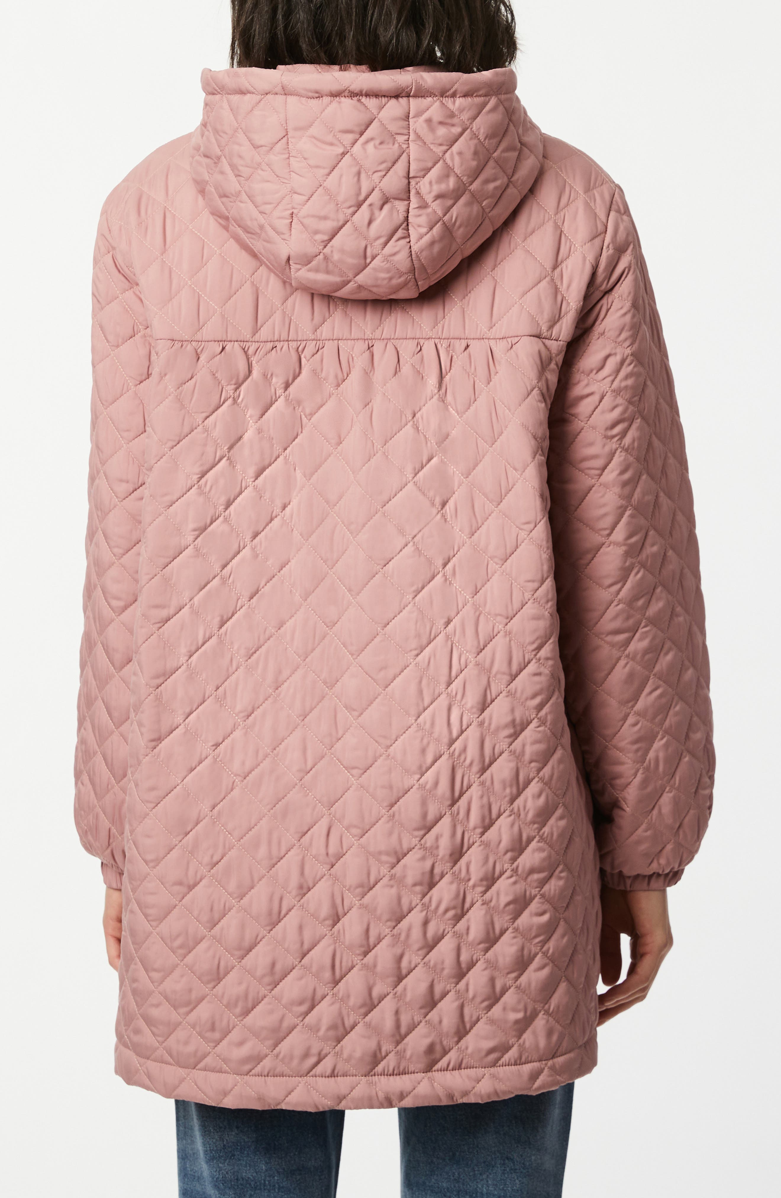 Diamond Quilted Hooded Jacket - image 2