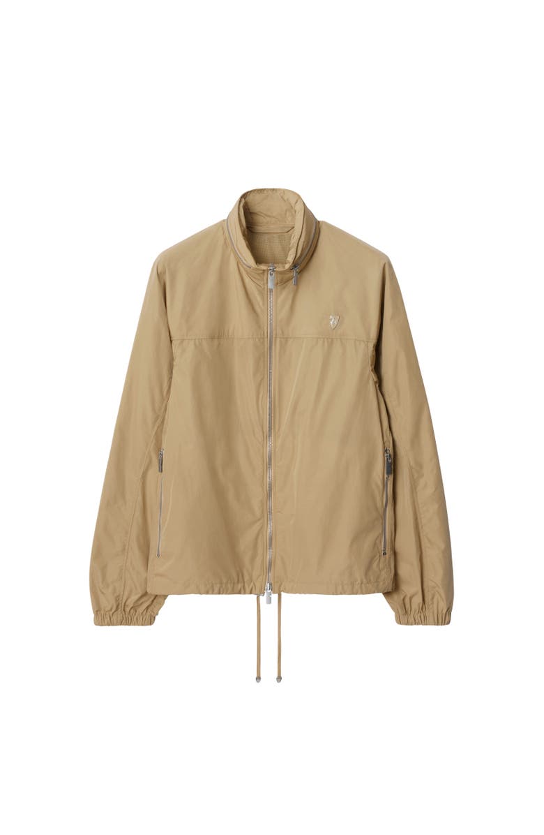 Burberry Nylon Cotton Jacket, Alternate, color, Cracker