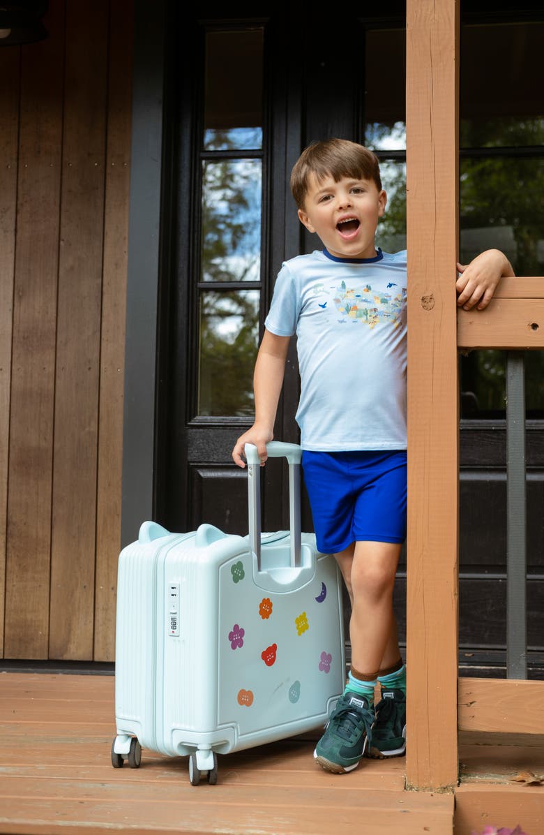 Magnetic Me Kids' America the Beautiful Graphic T-Shirt & Shorts Set, Alternate, color, 