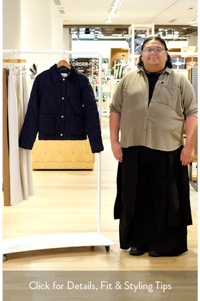 Quilted Crop Jacket video