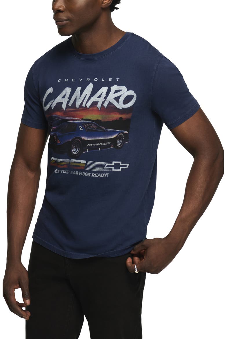Iroc Camaro Graphic T-Shirt, Alternate, color, PEACOAT