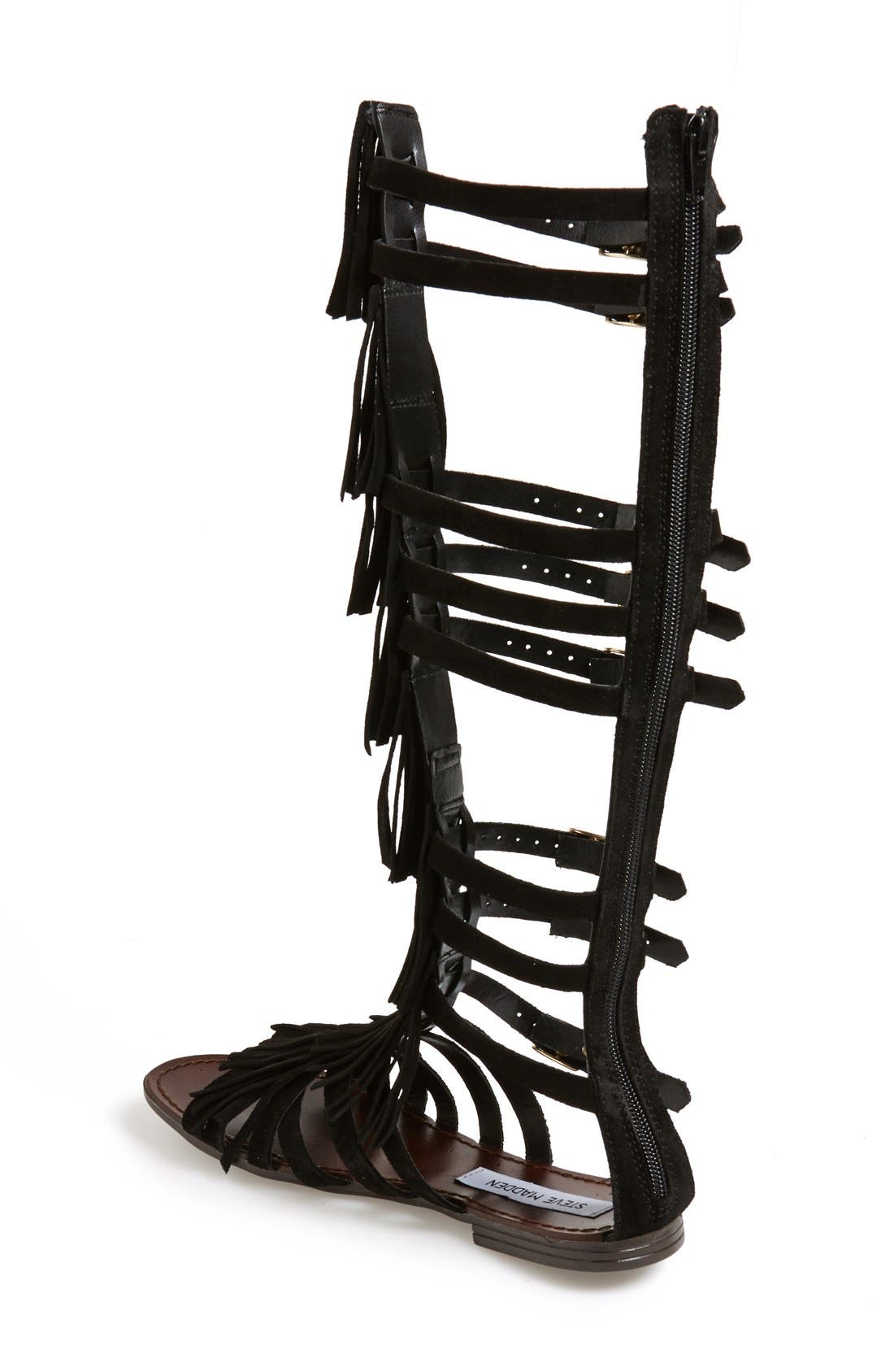 Steve Madden 'Villano' Gladiator Sandal, Alternate, color, 