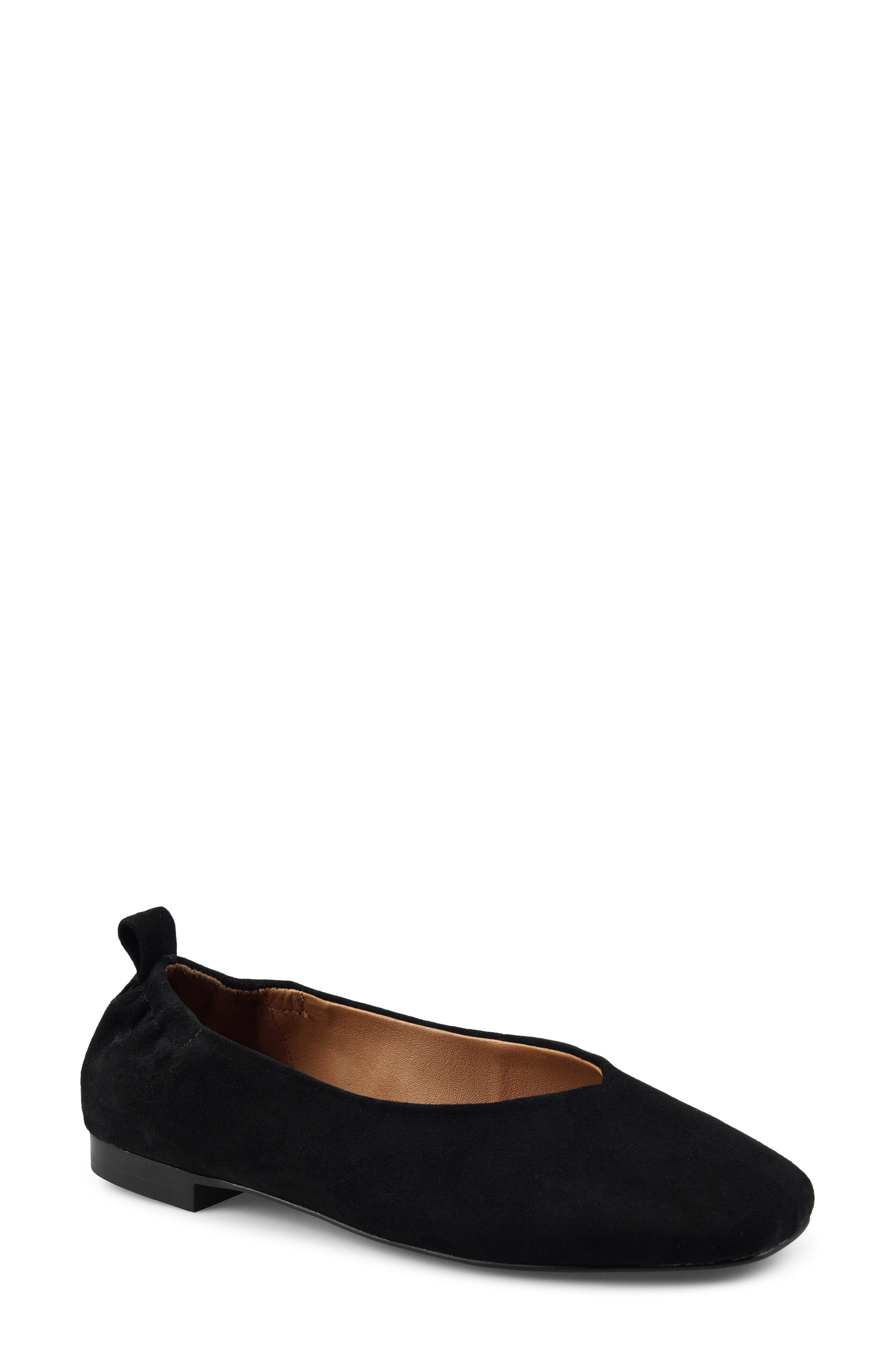 Artisan Crafted By Zigi Chaplinn Flat, Main, color, Black Suede