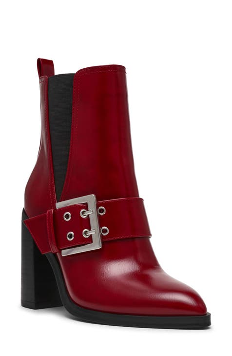 Nordstrom red booties best sale