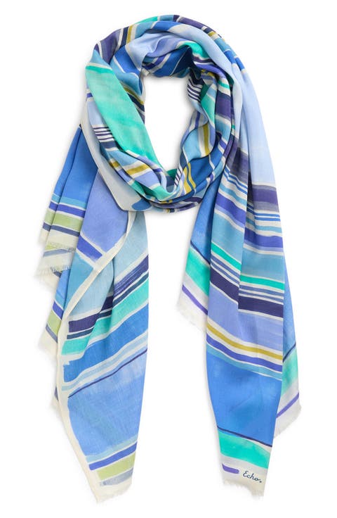 Painted Stripe Scarf