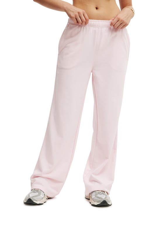 COTTON ON BODY ACTIVE LIGHTWEIGHT FLEECE STRAIGHT LEG SWEATPANT