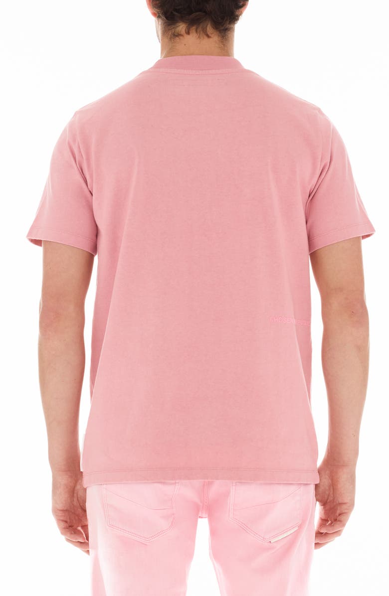 HVMAN Logo Eye Crew T-Shirt, Alternate, color, Coral
