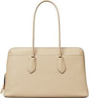 Tory Burch Lock Leather Satchel