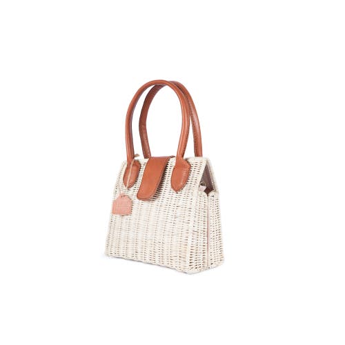 Jelavu Piper Structured Rattan Handbag