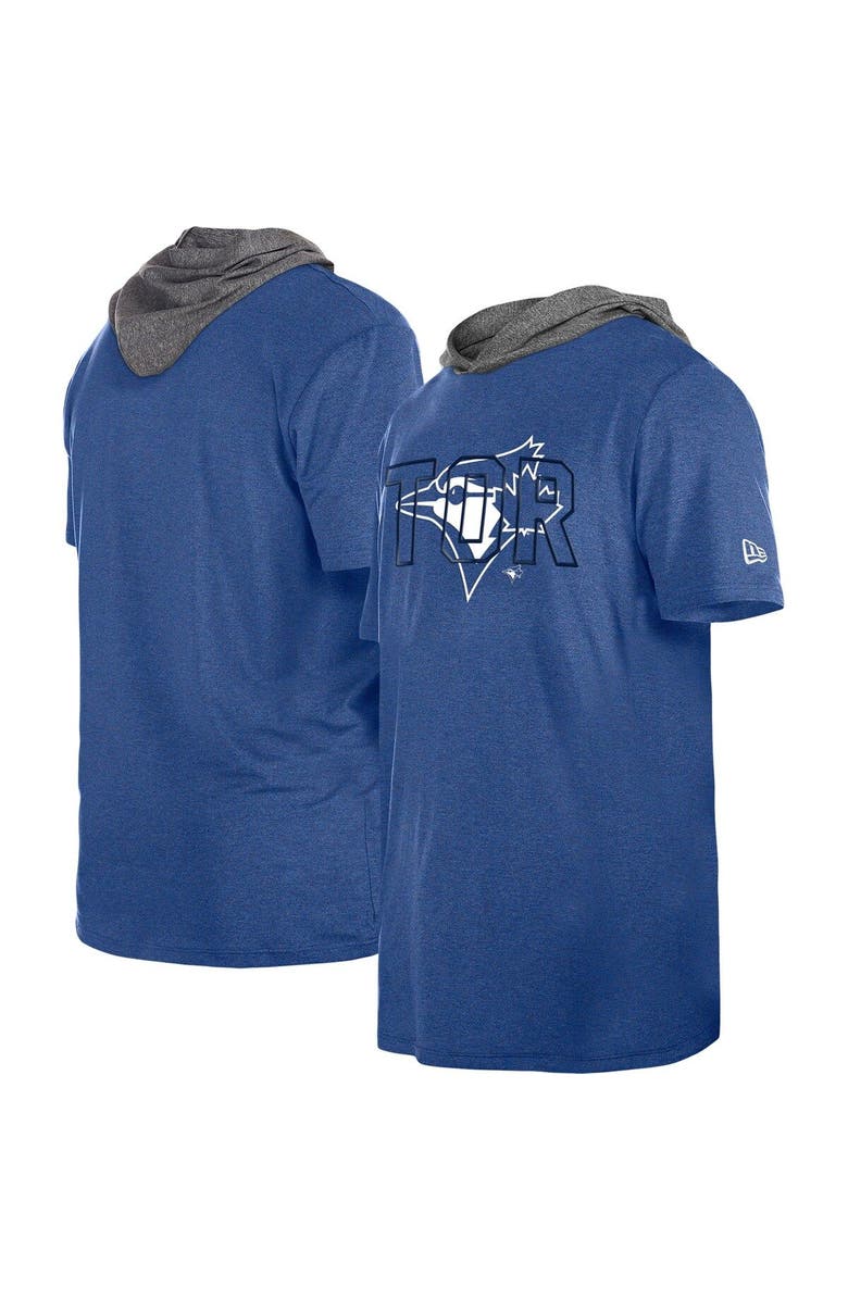 New Era Men's New Era Royal Toronto Blue Jays Team Hoodie T-Shirt, Main, color, 