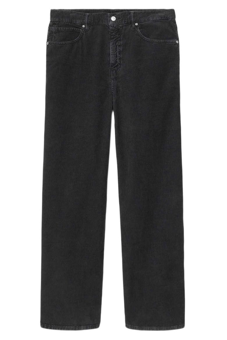 Lenny Corduroy Straight Leg Jeans, Alternate, color, NAVY BLUE