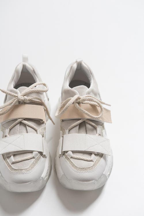 Prologue Shoes Lulen Velcro Sport Sneakers In Gray