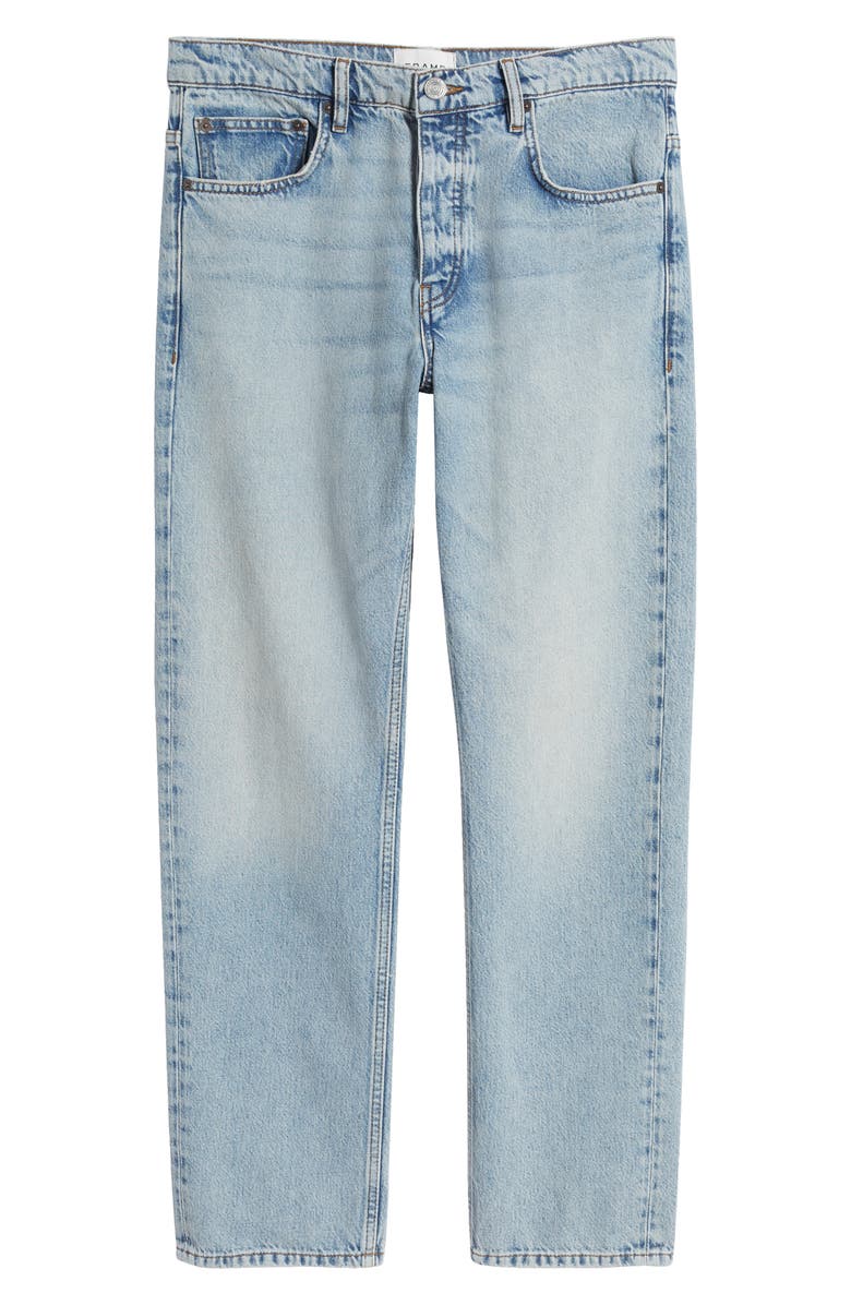 FRAME The Straight Leg Jeans, Alternate, color, North Sea