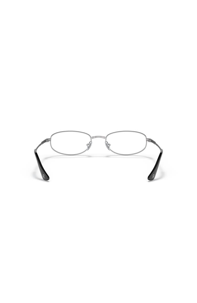 Brooks Brothers 52mm Oval optical glasses, Alternate, color, Grey