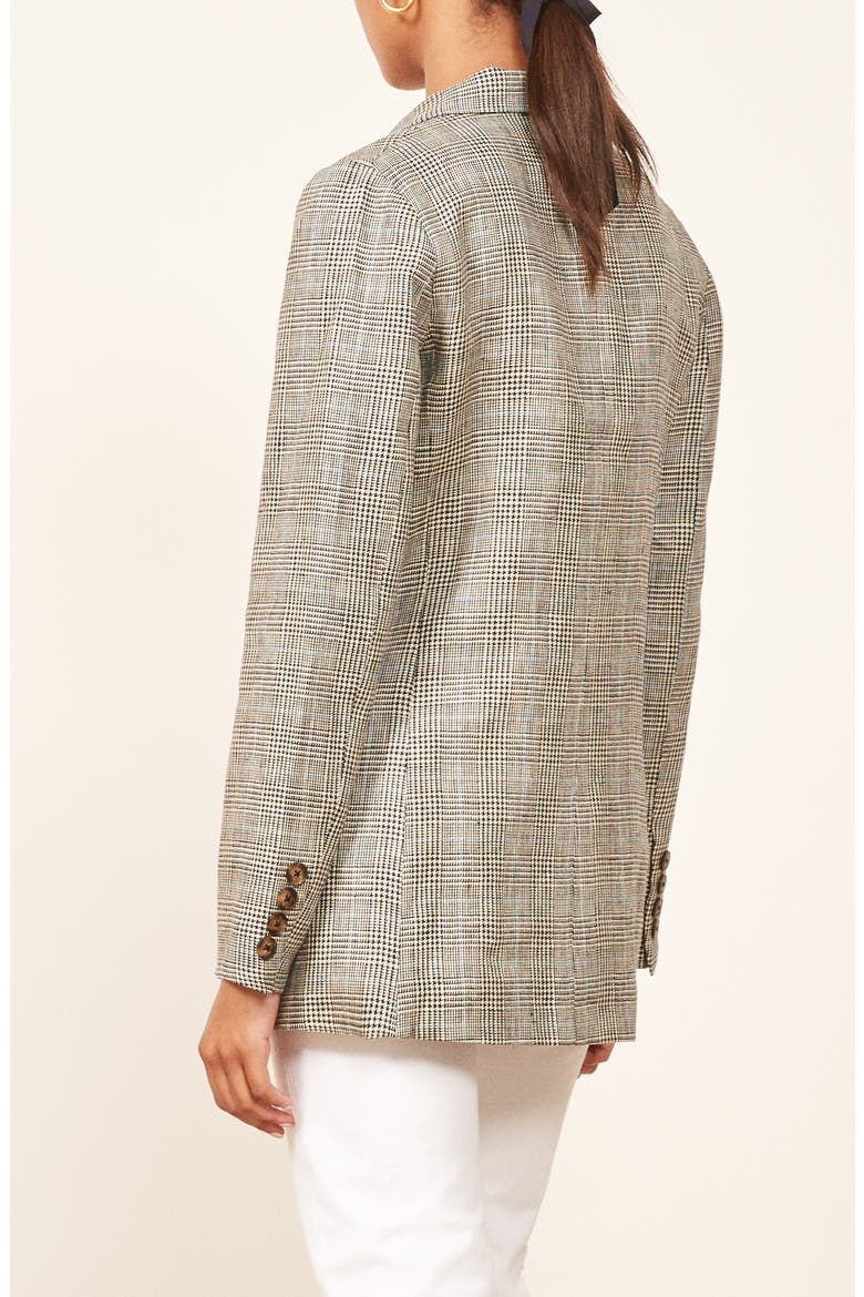Valero Oversize Linen Blazer, Alternate, color, CANTEBURY