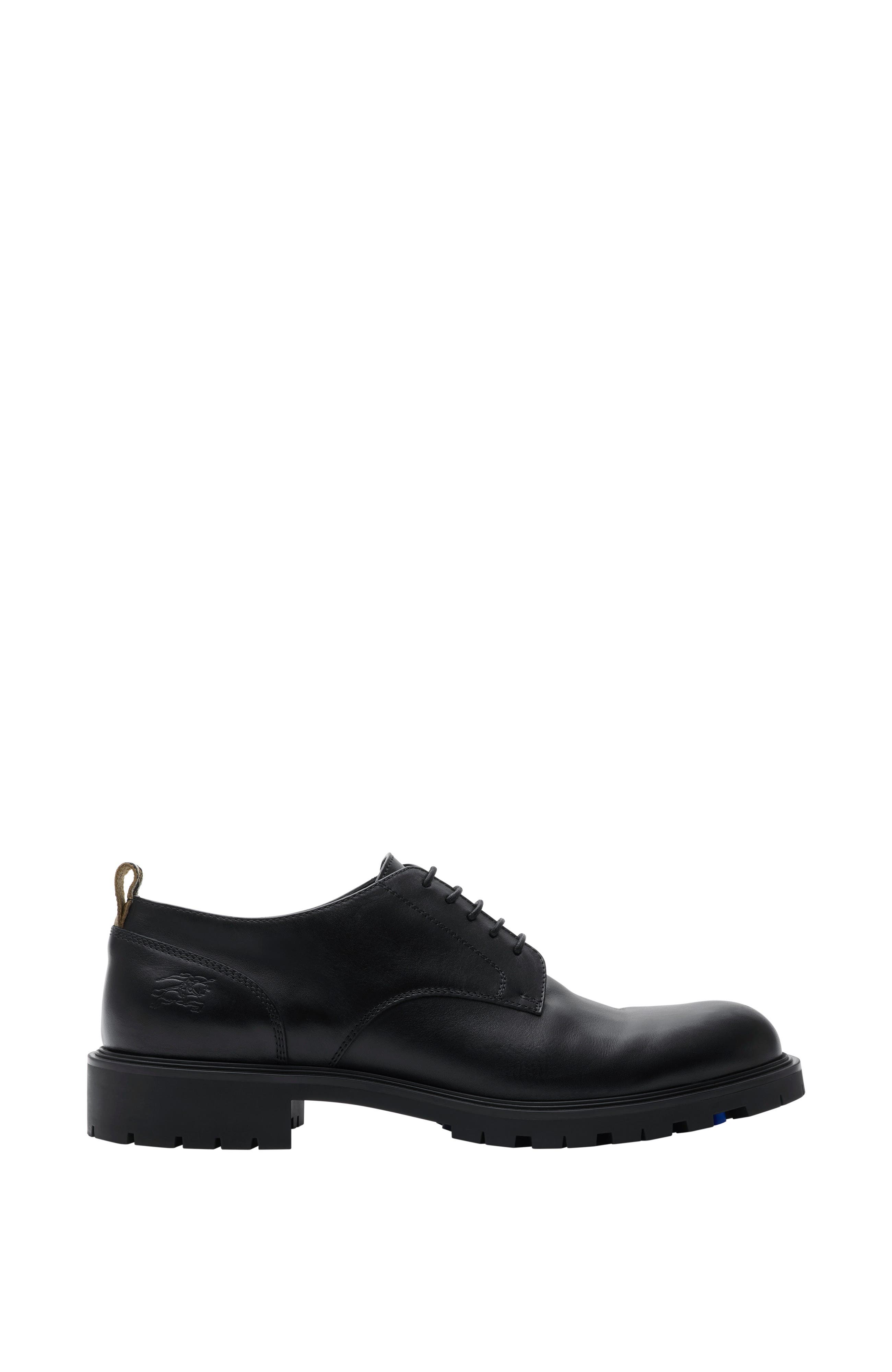 Burberry Leather Rogue Derby Shoes, Main, color, 
