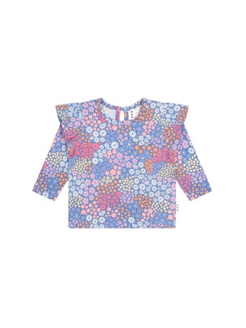 Floral Bloom Frill Top (Toddler, Little Kid, Big Kid)