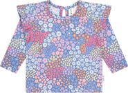 Huxbaby Floral Bloom Frill Top