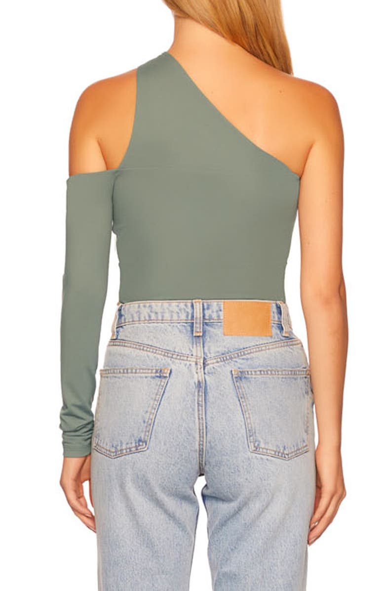 Susana Monaco Cutout One-Shoulder Top, Alternate, color, 