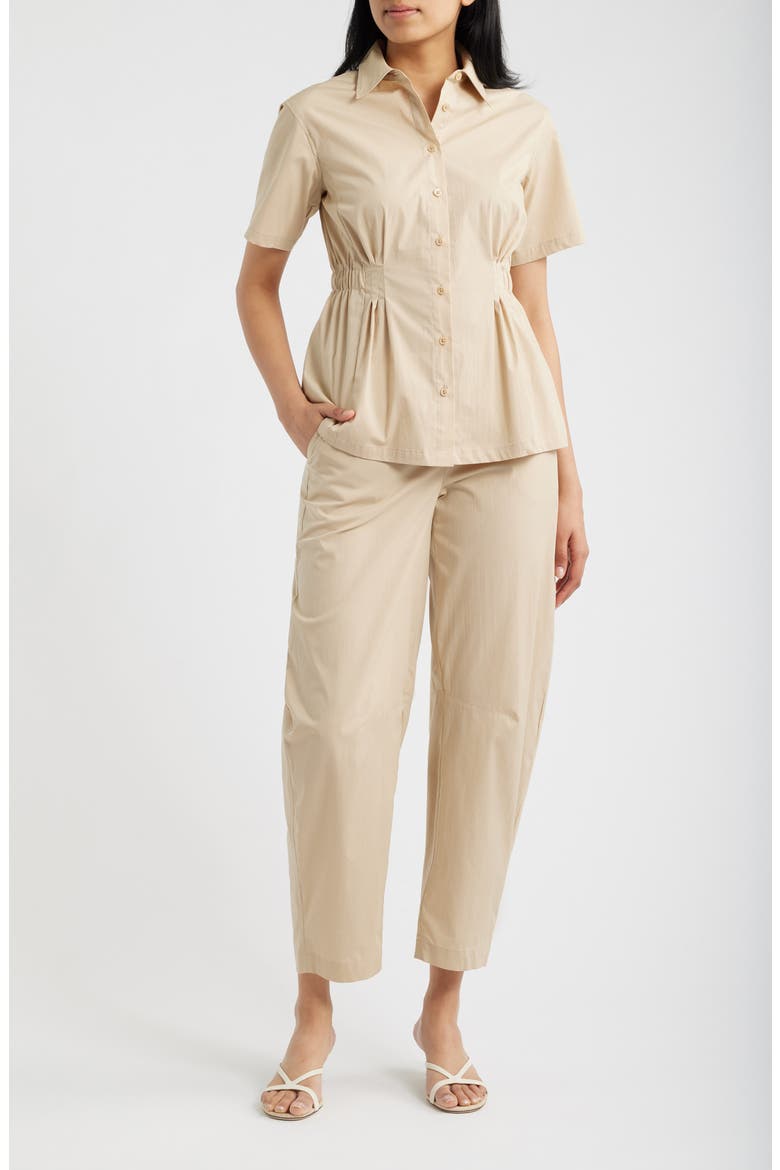 Barrel Leg Pants, Alternate, color, SAFARI