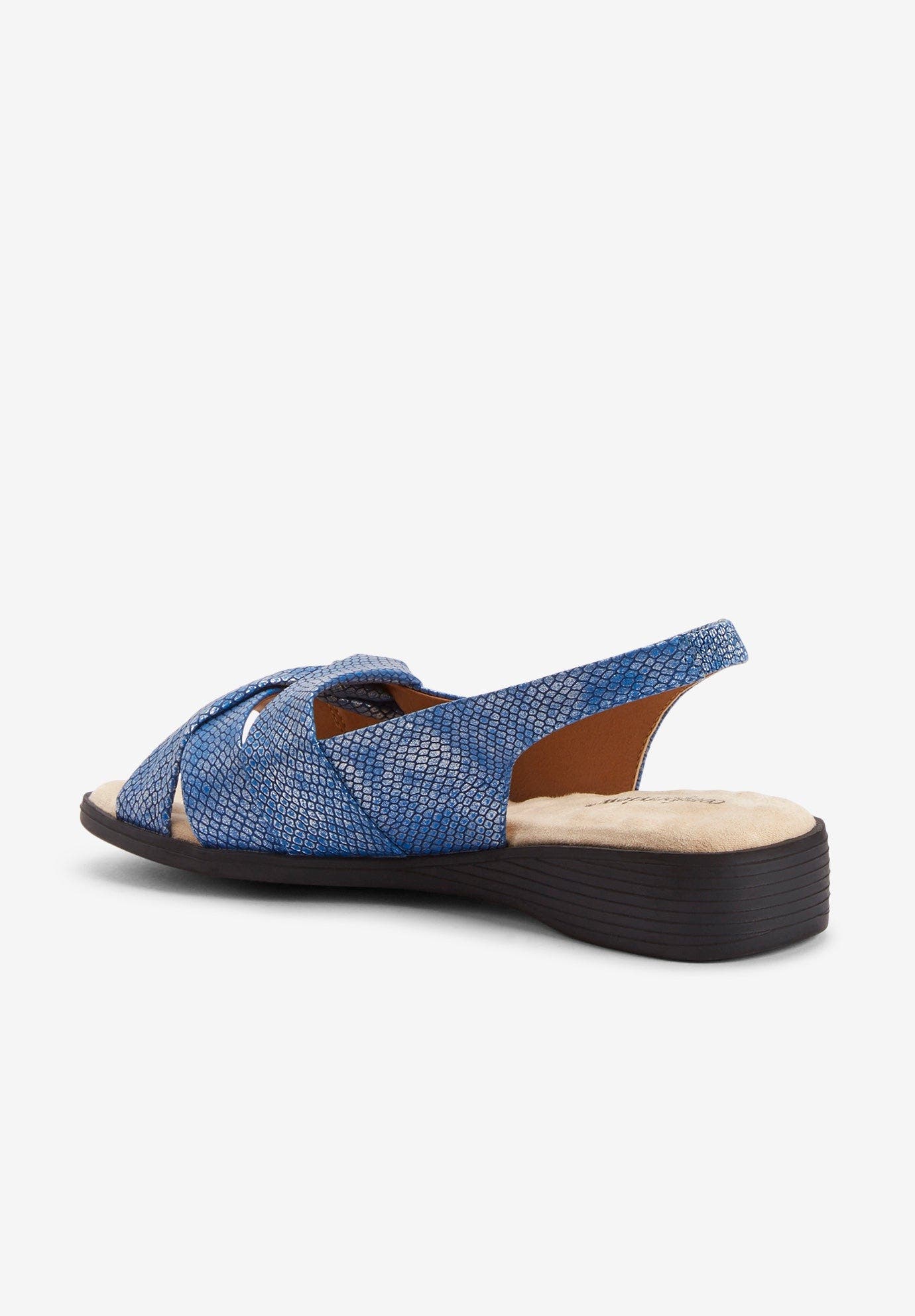 The Pearl Sandal, Alternate, color, NAVY