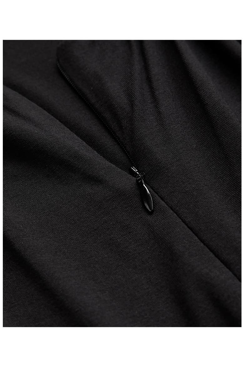 Netta Jersey Jumpsuit, Alternate, color, BLACK