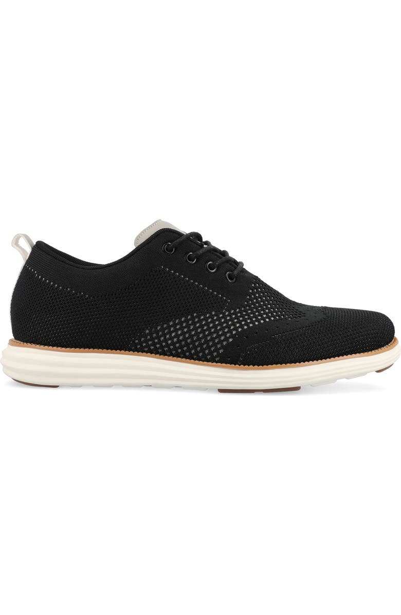 VANCE CO Ezra Knit Oxford Sneaker - Wide Width, Alternate, color, Black