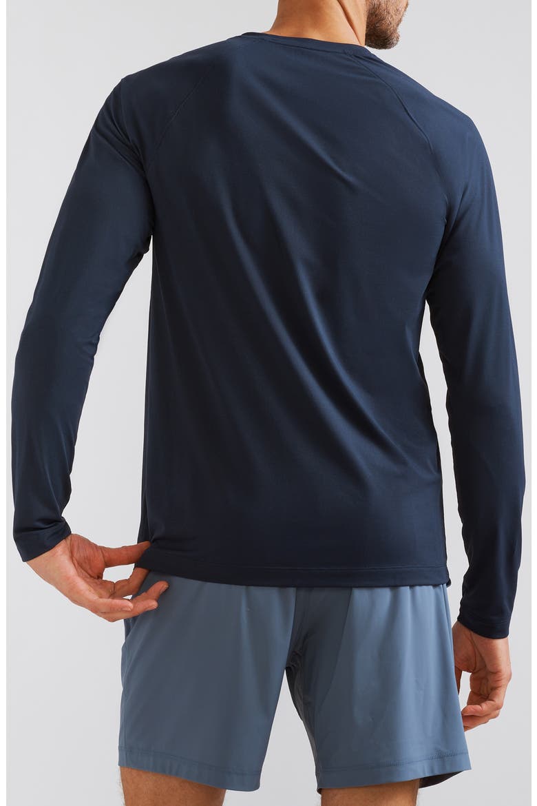Reign Long Sleeve T-Shirt, Alternate, color, TRUE NAVY