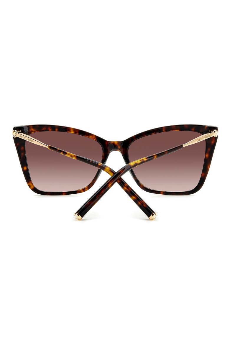 57mm Cat Eye Sunglasses, Alternate, color, 02IK-HA