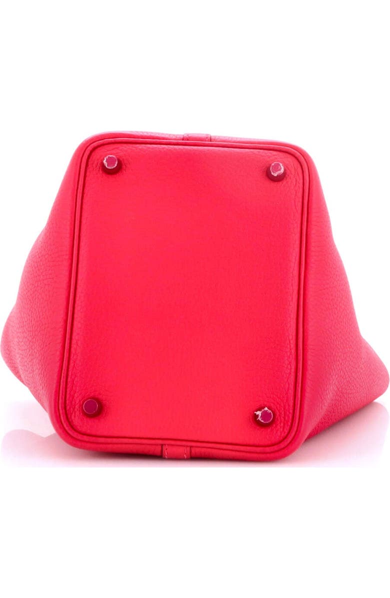 Pre-Owned Hermes Monochrome Picotin Lock Bag Clemence PM, Alternate, color, Rose Mexico