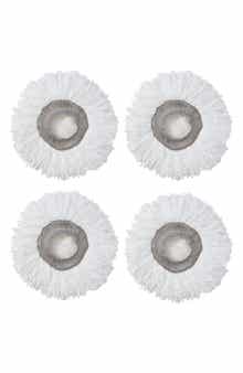 4-Pack Microfiber Mop Pad