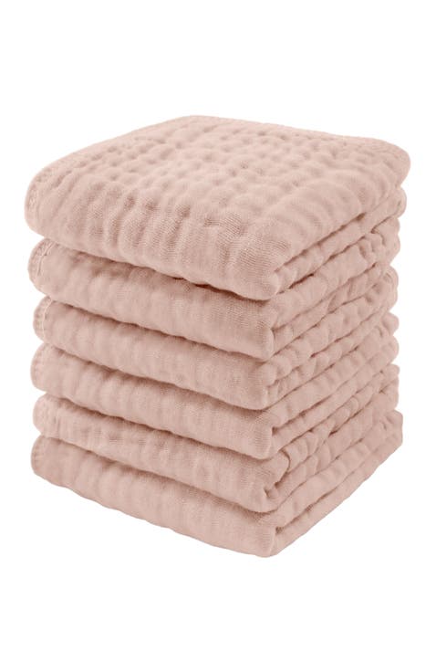 Muslin Washcloths - Pack of 6