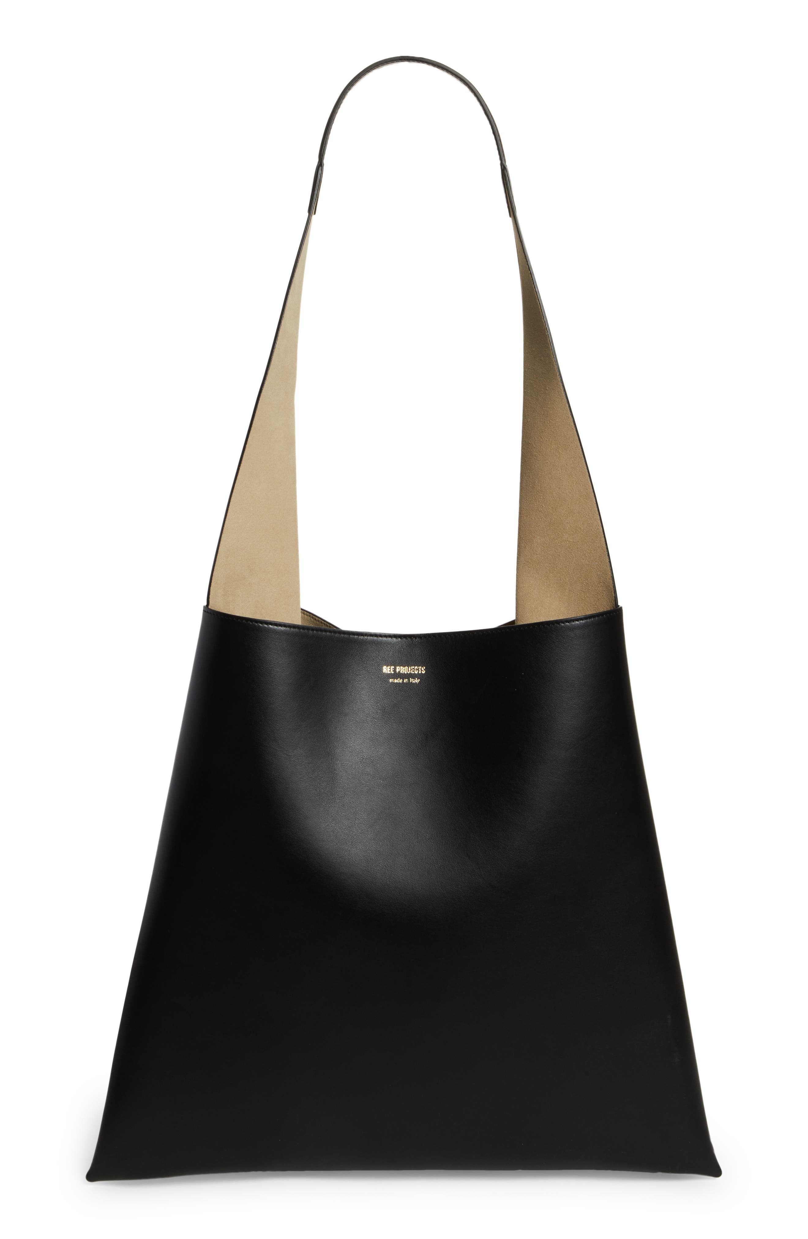 Ree Projects Nessa Leather Tote, Main, color, 