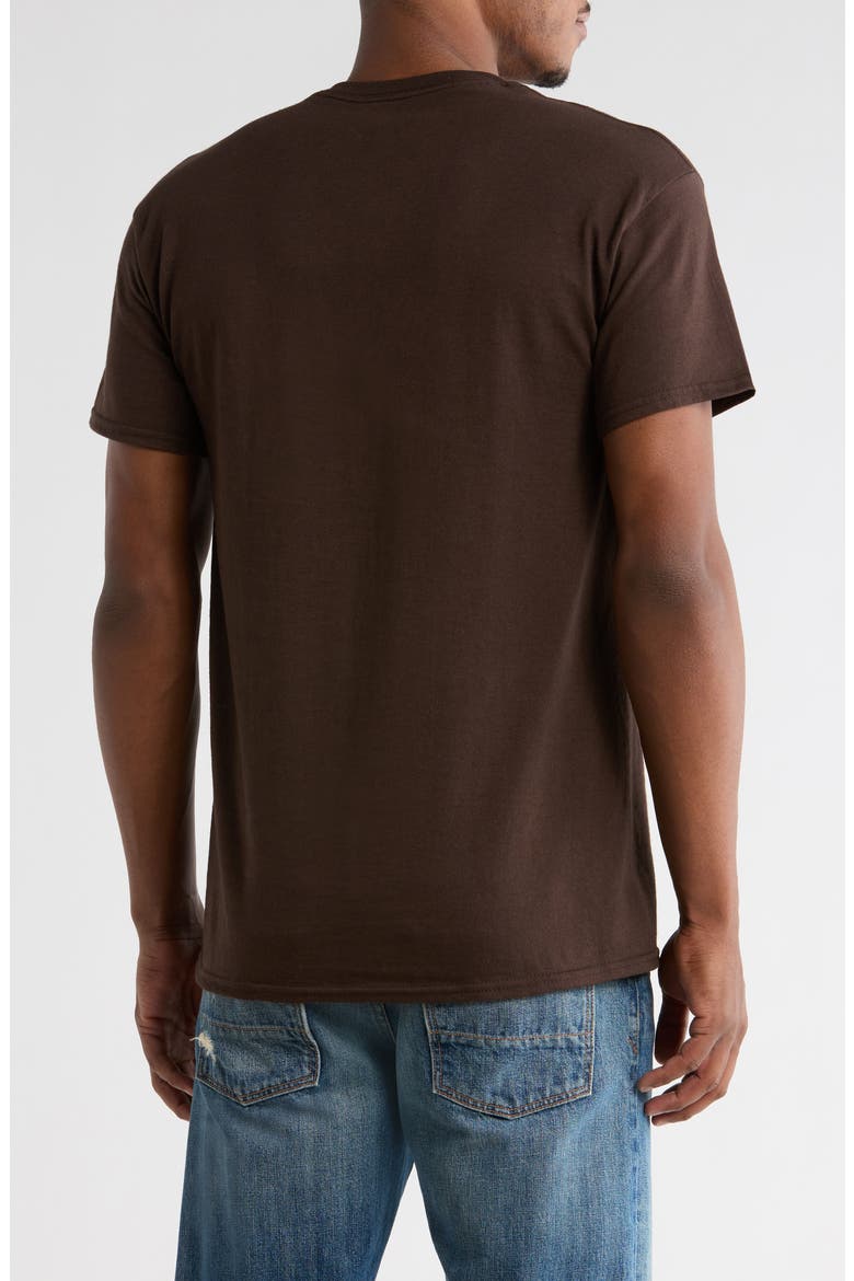 Keyboard Graphic T-Shirt, Alternate, color, CHOCOLATE