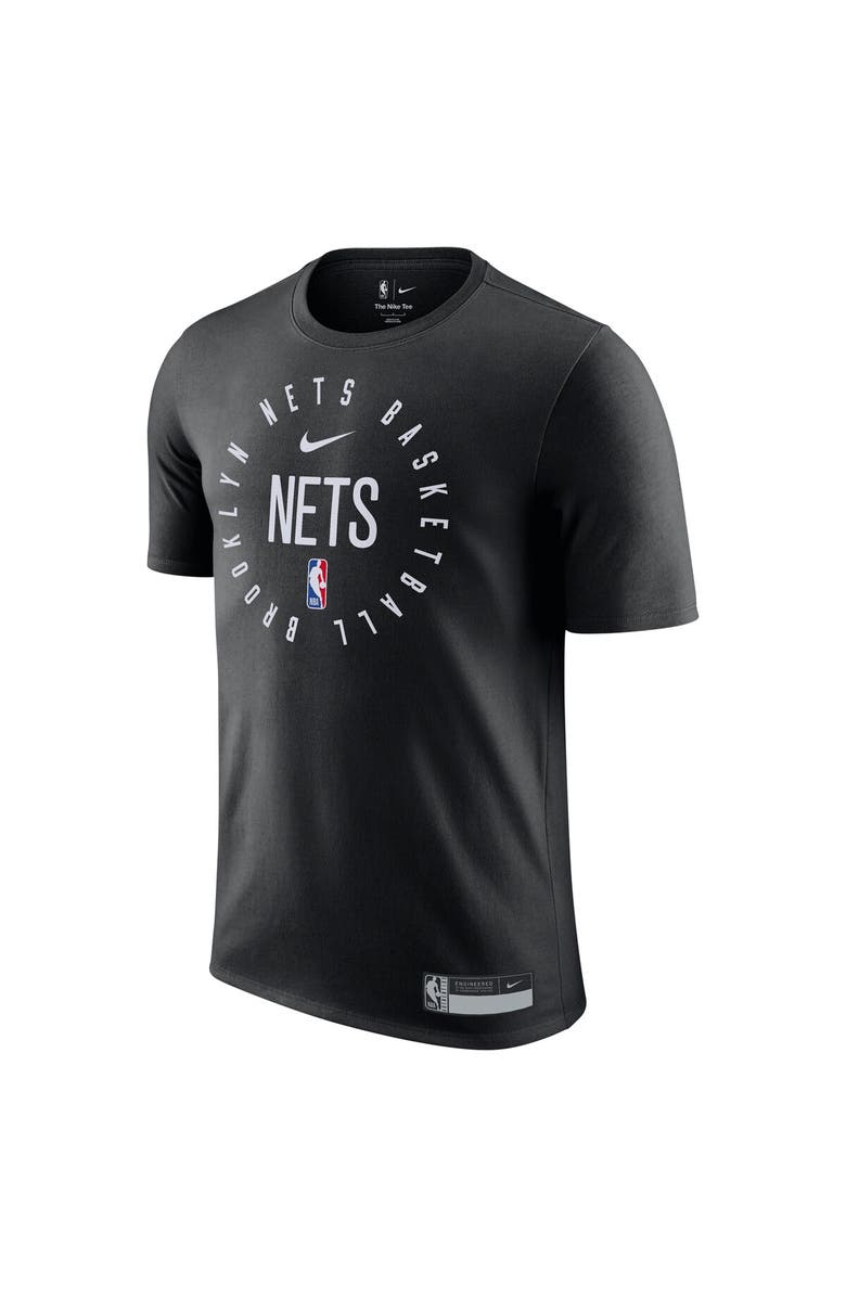 Nike Men's Nike Black Brooklyn Nets 2024/25 Legend On-Court Practice Performance T-Shirt, Alternate, color, 