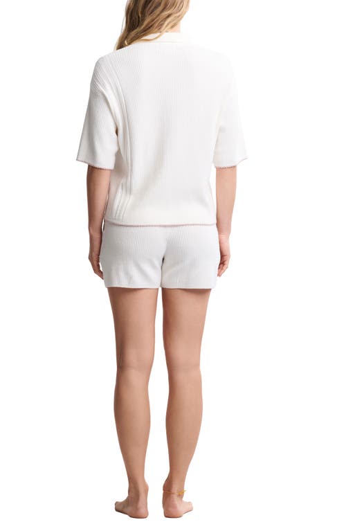 Barefoot Dreams Cozychic® Ultra Lite® Rib Pajamas In White