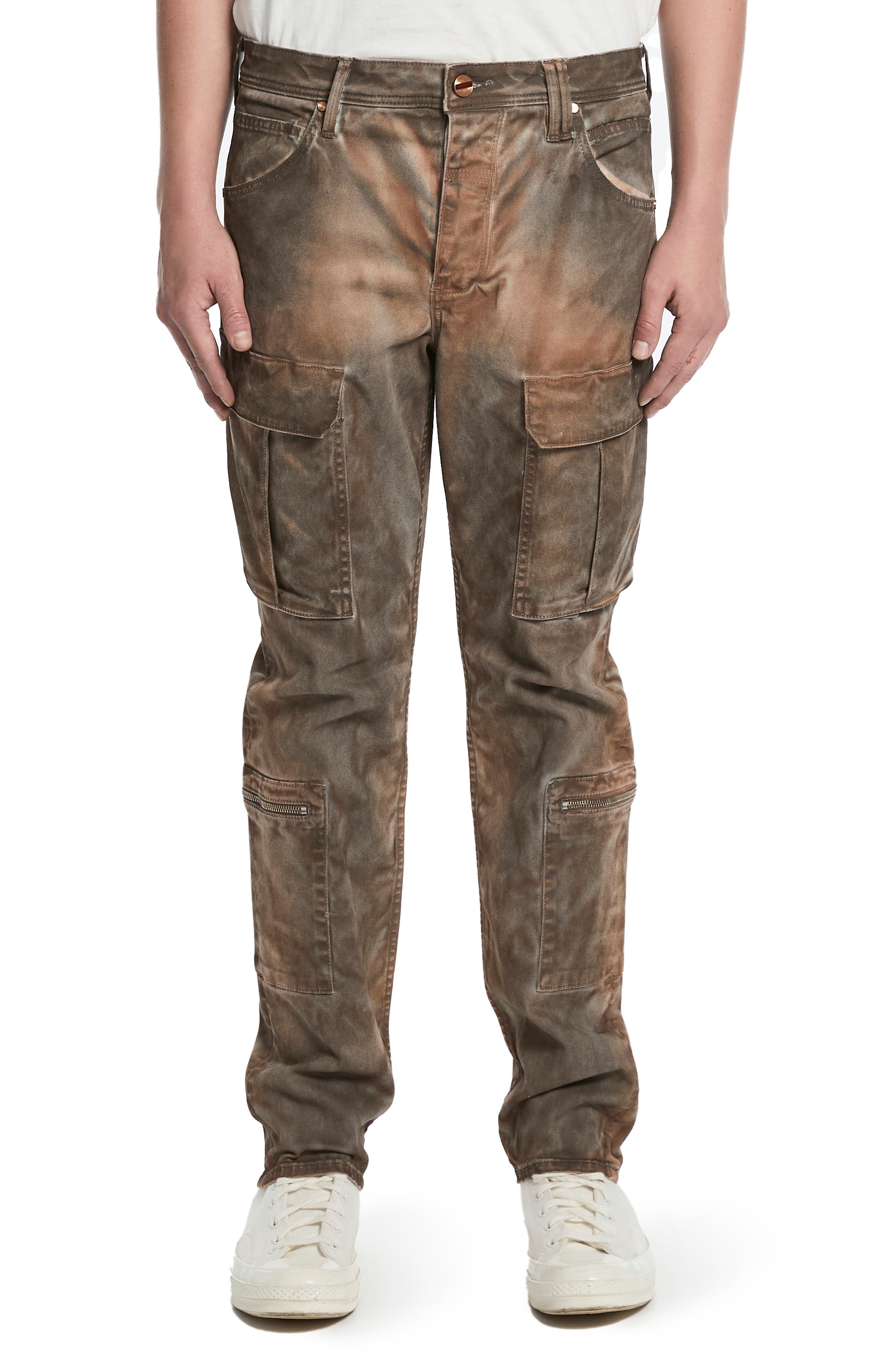 Tapered Stretch Twill Cargo Pants - image 3