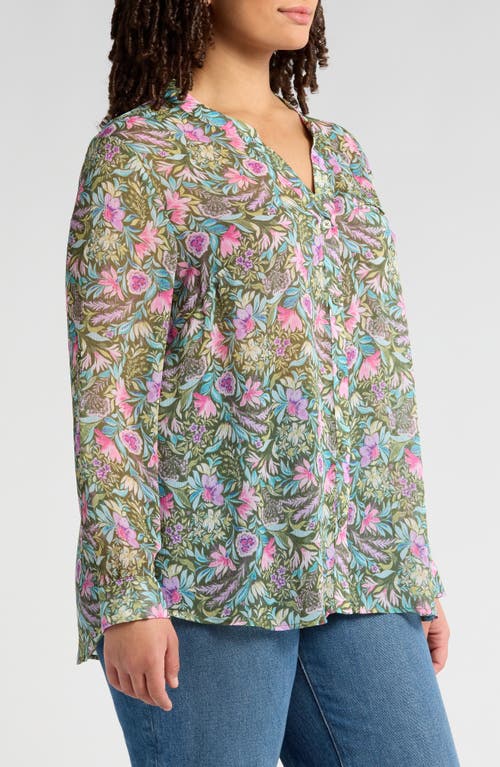 KUT FROM THE KLOTH KUT FROM THE KLOTH JASMINE ROLL SLEEVE TOP 