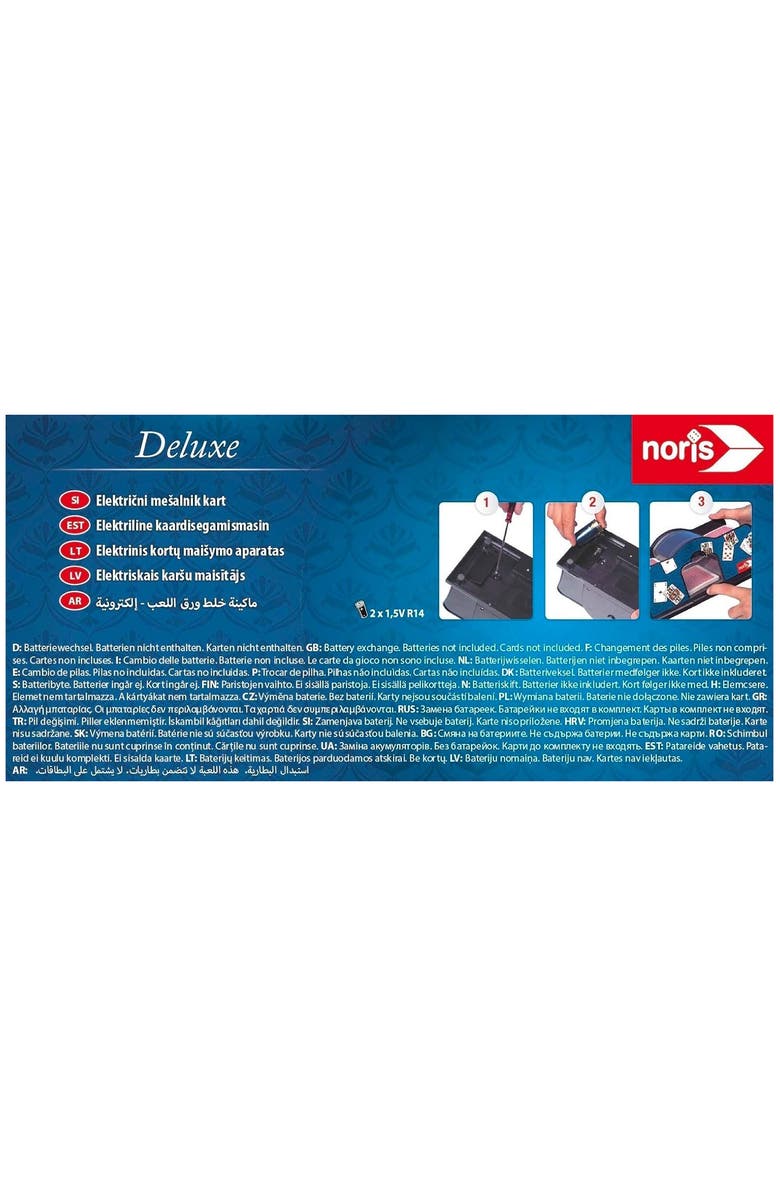 Simba Toys Electric Card Shuffler, Alternate, color, Multicolored