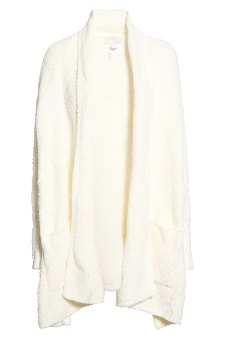 CozyChic® Cable Knit Blanket Wrap, Alternate, color, PEARL