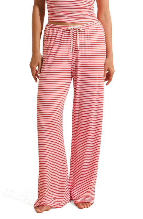 Vicky Striped Wide Leg Pajama Pants