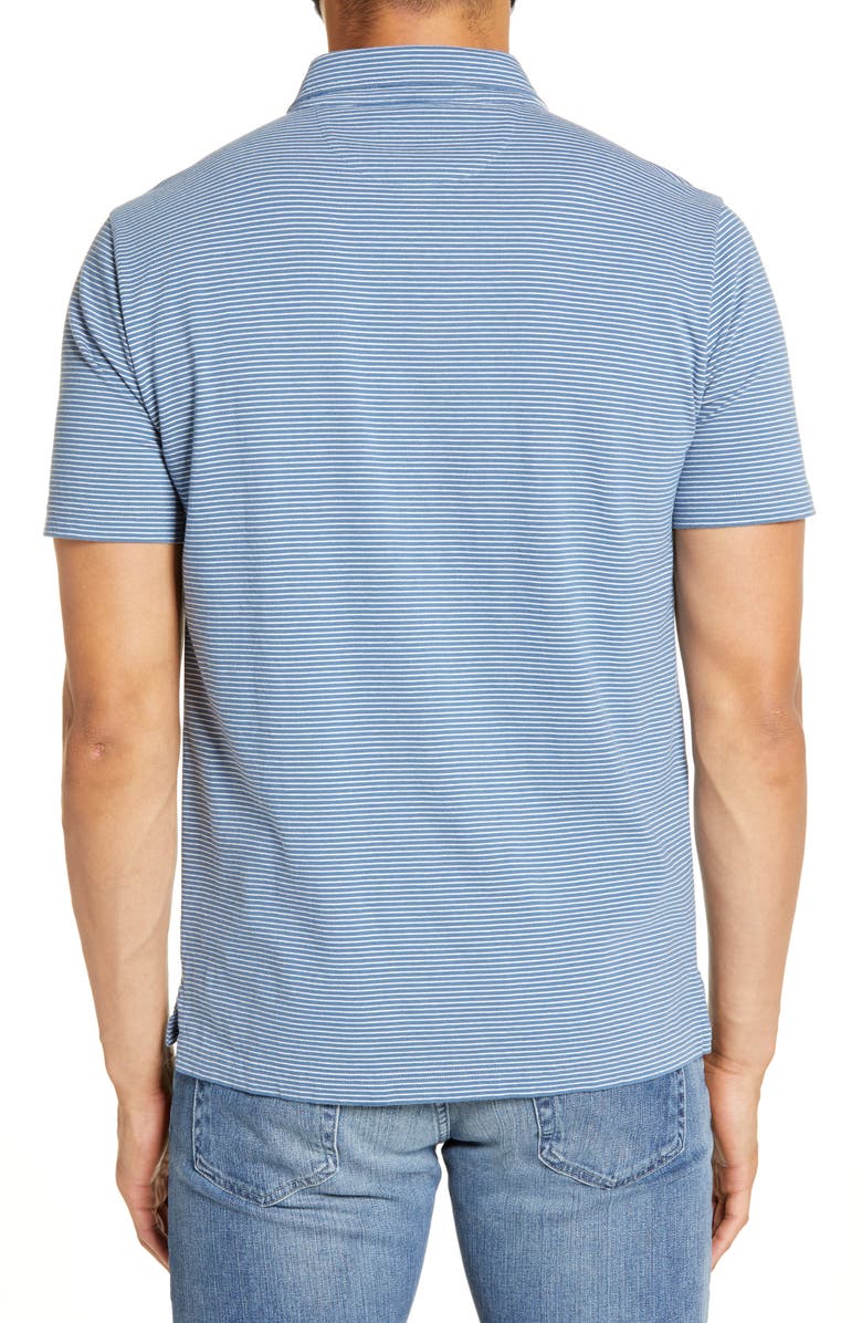 Faherty Brand Feeder Stripe Polo, Alternate, color, 