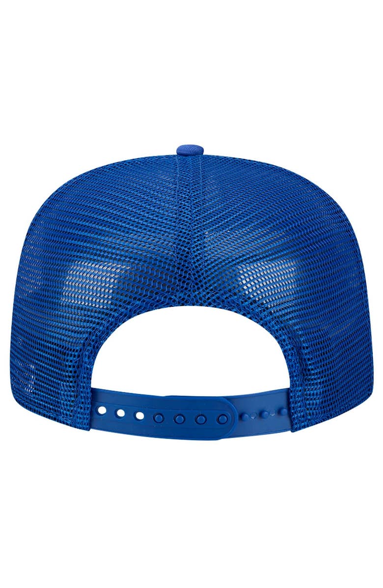 New Era Men's New Era Royal Chicago Cubs Tone Foam Meshback Golfer Snapback Hat, Alternate, color, Royal